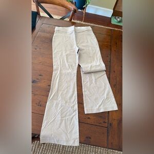 INC taupe colored high rise Flare leg NWTs size m